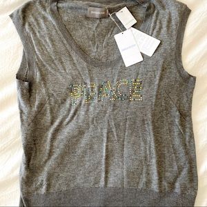 NWT Zadig & Voltaire “Peace” sweater vest